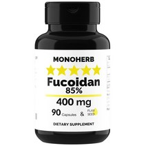 모노허브 푸코이단 후코이단 95% 400mg 90캡슐 MONOHERB Fucoidan 95%