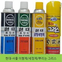 국산 현대 이형제 사출 1차 2차 금형 세정제 방청제, 금형세정제