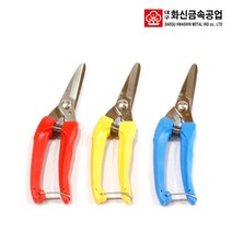 화신 다목적 가위 P-800 만능 전지 적과 원예 조경 만능 전선 작업 가위, 1개