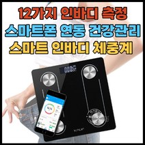 [효과적인 체형/건강관리]KAUF 스마트 건강관리 인바디 체중계, 본품 F9Q