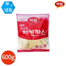 브랜드없음 하림 통가슴살 치킨까스 600g, 단품없음