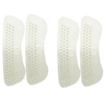 깔창 중족골 양털 평발아치 오다리 2 Pairs Heel 실리콘 패드 젤 투명 보이지 않는 패치 통증 완화 Antiwear Feet 접착 백 스티커