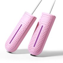 샤오미히터 샤오미-youpin 신발 건조기 UV 살균 220V 신발 건조기 12W 신발장 히터 세카도르 탈취기 신, 02 Pink Dryer_02 EU