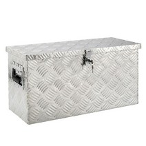 포터공구함 포터 적재함 화물차공구함 1톤공구함 휴대용 알루미늄 도구 상자 안전 장비, 하얀