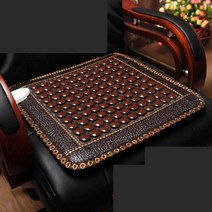 게르마늄 방석 사무실 의자 옥돌 온열 찜질기 사장실, 45x45cm2