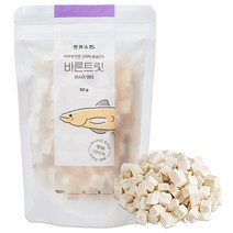 반려소반 바른트릿 강아지 고양이 트릿 간식, 1개, 명태