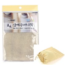 HY 찜요리용 삼베주머니 중 배보자기 삼베자루
