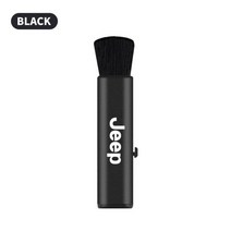 지프 악세사리 용품 자동차 청소 브러쉬 개폐식 송풍구 소프트 클리너 그랜드 체로키 커맨더 레니게이드 랭글러 컴패스 패트리어트 Jk Xj, 블랙