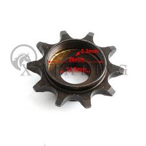 스프로킷 및 드라이브 스프로킷이 있는 415 체인 110 링크 49cc 60cc 66cc 80cc 전기 자전거 부품에 적합, 01 10T Drive Sprocket