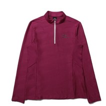 아이더 20년 F/W 가격인하/가을 여성 긴팔 짚업 티셔츠/솔리드한 느낌으로 산행 및 일상 착용 용이/아벨리 짚업 티셔츠(DWU20206GW)