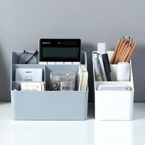 연필꽂이 필기구 정리함 색연필 연필 펜꽂이 사무실 책상 다용도 플라스틱 볼펜 꽂이 다이소, 1-1. 3구 화이트