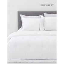 [레노마홈]코지네스트 디온모달 차렵이불 8온스/10온스/S/Q(화이트/그레이)