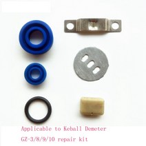 Keqiu Demeter GZ38910 유형 공압 버터 기계 펌프 헤드 수리 키트 그리스 건 액세서리에 적용 자동차 부품 호환, 단일옵션