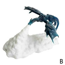 어항무드등 미니수족관 3d 인쇄 화재 호흡 용 모양 램프 야간 조명 아이 방 동물 장식 충전식 무드 소프트 조명 홈 장식, b