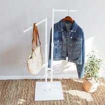 코코디피 가재 양쪽 ㄱ자 기역자 코끼리 행거 옷가게 철제 옷걸이 디스플레이, 브론즈붓칠