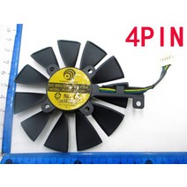 FDC10U12S9-C FDC10H12S9-C 3 pcslot 87mm 6pin 아수스 GTX1060 1070 1080 RX480 580 GTX980Ti 그래픽 카드 팬, 1.green