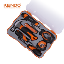 KENDO 가정용 만능 공구 세트 모음 8P 86129CO 휴대용 종합 수공수 세트, 1개