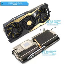 저렴한 MSI RTX2080Ti 라이트닝 비디오 그래픽 카드용 쿨러 원제품 신품, 02 1Set Cooler