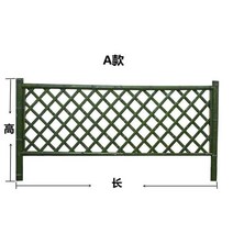 방부목 울타리 휀스 펜스 정원 부식방지, 유형 A 높이 80cm 길이 150cm