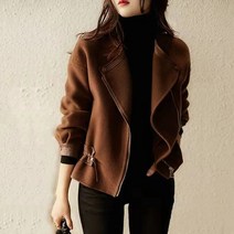 무드무드 / 유니넥 스트링 모직 점퍼