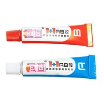 견고한 2개/대 접착제 AB 강한 에폭시 투명 콜드 용접 플라스틱 금속 유리 고무, 01 N1