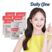 데일리원 더맘 칼슘 무부형제 임산부 마그네슘 아연 5통, 없음