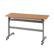 한성 YD YW1101-2 H형연수용테이블 1800X450 가림판무 메이플비치 월넛 파스텔, 가림판무 파스텔