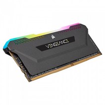 CORSAIR DDR4-3600 CL18 VENGEANCE RGB PRO SL BLACK AMD 패키지 (16GB(8Gx2))