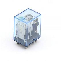 1Pcs 릴레이 LY2 DC12V AC12V DC24V AC24V 작은 10A 8 핀 코일 DPDT, 24V_DC