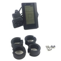 바팡 모터 BAFANG 중앙구동 Bafang BBS01 미드 드라이브 모터 C965 전기 자전거 LCD 디스플레이 제어판 속, 01 black, 한개옵션1