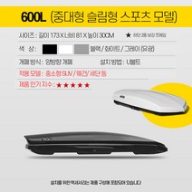 자동차 루프백 차량 루프박스 바스켓 지붕 수납 방수 3d 짐 보관 캐리어, 제외, 그레이, 600L