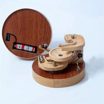 키네틱아트 키네틱 진자운동 무한동력 멍때리기 운동 크리 에이 티브 데스크탑 장식 점프, 로그 색상