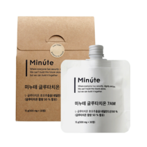 미누테 글루타치온 7AM 네덜란드산 L글루타치온 50% 고함량 저당 친환경 식품, 3개, 30정