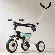 4살세발자전거 유아용 어린이 36개월 베이직 선물, 올리브 그린 안전 가드 모델