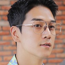 스타일호른 블루라이트 차단 빅사이즈 투명 뿔테 보잉 안경테