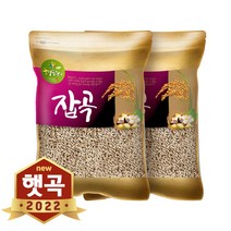 현대농산 2022년산 햇곡 새싹보리 씨앗 8kg (4kgx2봉) 국산 겉보리쌀, 1개