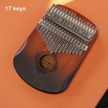 칼림바 부품 34키 34키 크로매틱파이시스 크로매틱 나무손악기 신형 17키 전문 엄지 피아노 장식판 복숭아꽃 심목 원형 손가락 초보자 악기, 규격 없음