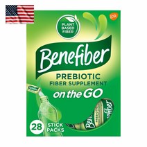 Benefiber On the Go Prebiotic Fiber Powder 28스틱 112g 베네파이버 물에 타먹는 식이섬유 파우더 가루