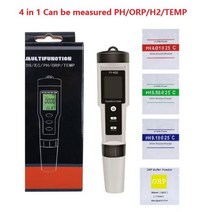 분석 측정 공구 4 in 1 PH/ORP/H2 Temp 미터 디지털 수소 이온 농도 테스터 SPE/PEM 리치 컵 워터 제너레이터 Water Lonizer, Type B