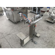 삼면 포장기 탈포기 소분기 스탠딩 테이블이 있는 액체 필러 충전 기계 물 우유 세제 주스 오일 Eliq, 02 220V_01 미국