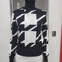 파사디 여성골프 하운드투스 니트 반목 P22FKP311MBK090