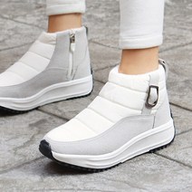 [바닐라슈] 핀터즈 인사이드ZIP 방한 패딩부츠(4.5cm)