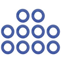 10pcs 개스킷 알루미늄 오일 드레인 플러그 와셔 개스킷 구멍 씰 링 도요타 오일 팬 개스킷 용 렉서스 용 자동차 엔진, 10개