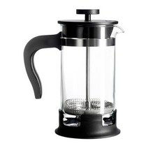 이케아 IKEA 커피티메이커 400ml 블랙 지름8x17cm 내열유리