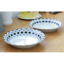 북유럽스타일 패턴 손님 디저트 앞접시 한식 식기류, 상세페이지 참조