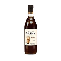 [천삼백케이] [메가커피] CJ메티에 흑당 시럽 750ml, 1개