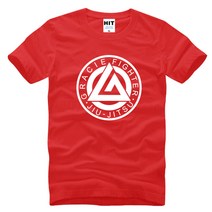 남성 반팔 티셔츠 Jitsu 플렉시블 헬스 스포츠 크리에이티브 팀복