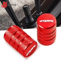 cbr 오토바이 타이어 밸브 공기 포트 스템 커버 캡 플러그 cnc 알루미늄 액세서리 cbr125 250 250r cbr600 f2 f3 f4 f4i 호환용, 빨간색