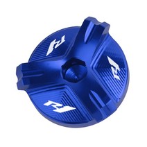 바이크 오토바이 CNC 엔진 오일 필러 캡 플매트 카펫 러그 커버 야마하 YZF R1 R3 R6 1998-2020 -2021 200, 13 R1 Blue