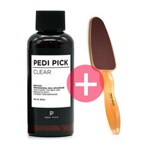 페디픽클리어 손발톱 클리어 120ml 패디파일증정